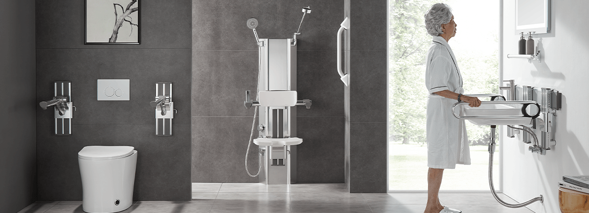 Renovación de baño accesible