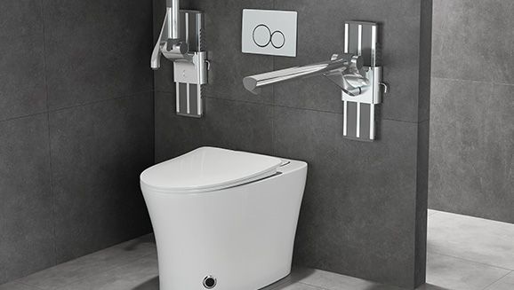 Brazos de soporte para el baño