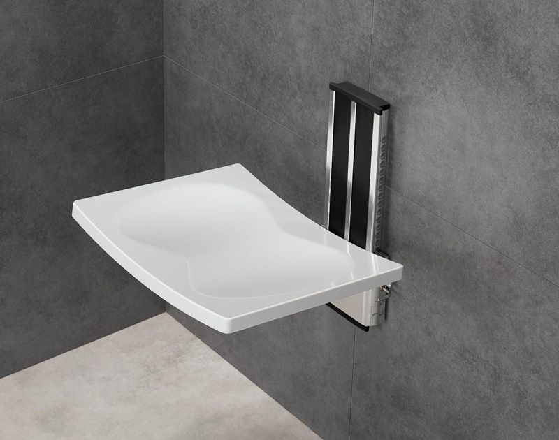 Asiento de ducha ajustable de altura SA-B425