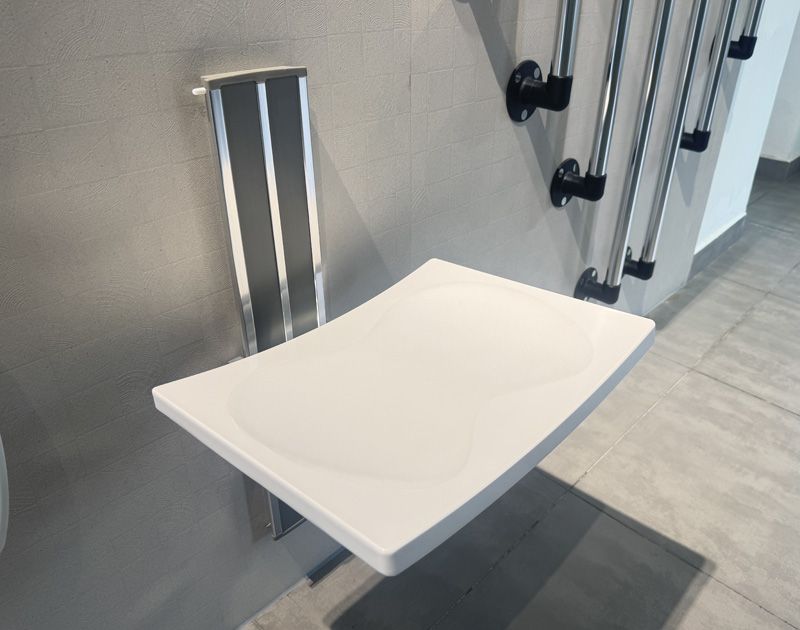 Asiento de ducha ajustable de altura SA-B425+ extensible