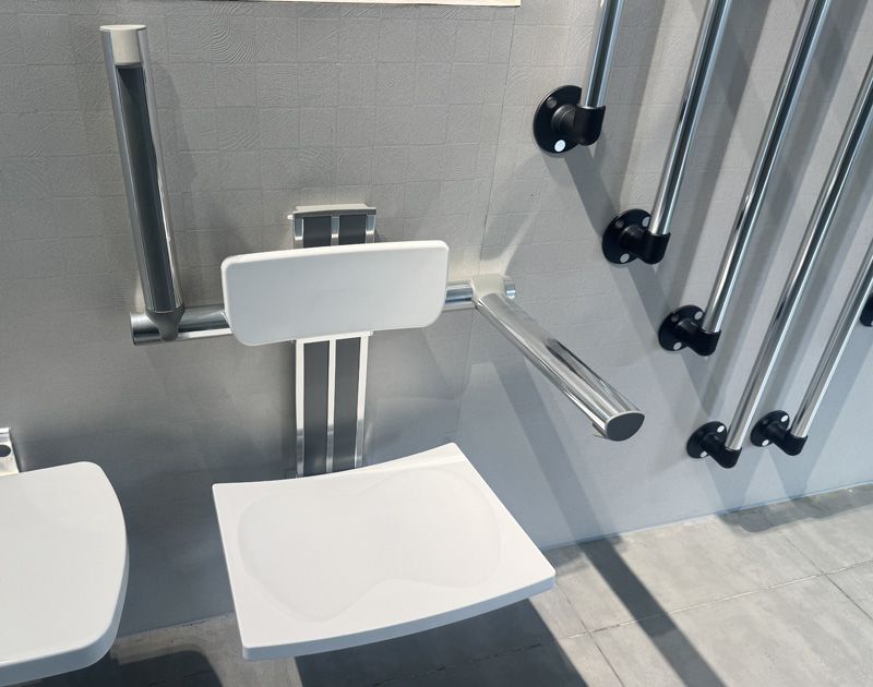 Asiento de ducha ajustable de altura SA-B425+ extensible