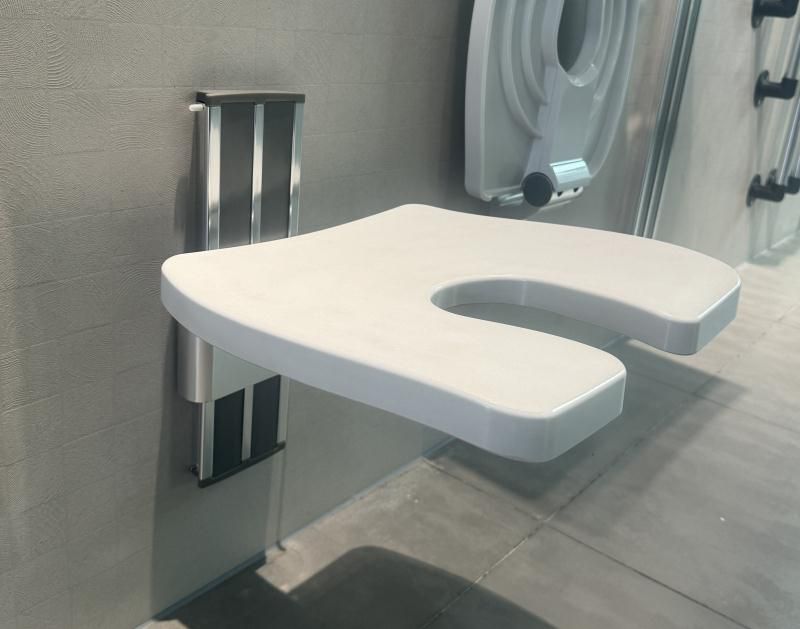 Asiento de ducha en forma de U ajustable SA-B420