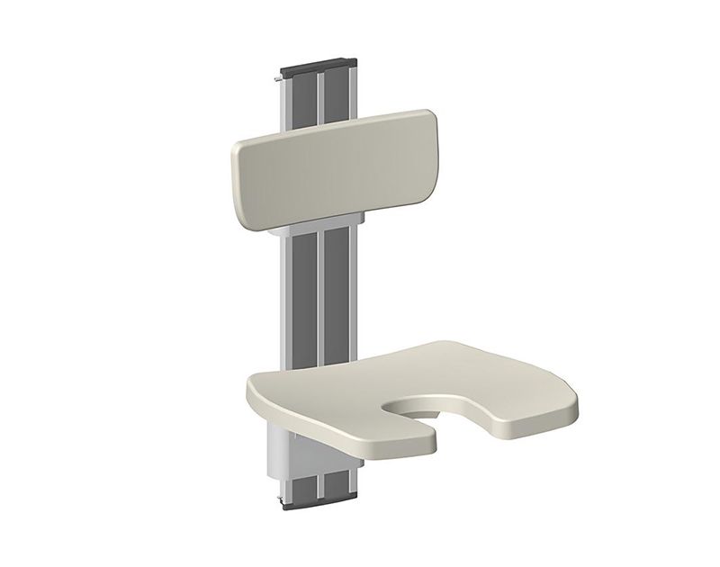 SA-B420+B-B340 Silla de ducha en forma de U de altura extendida con respaldo