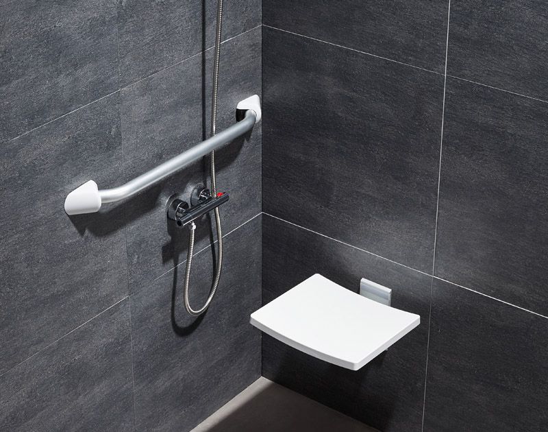 FS-600 FS-800 FS-1000 FS-1200 Barra de ducha para el cuidado de ancianos en el baño