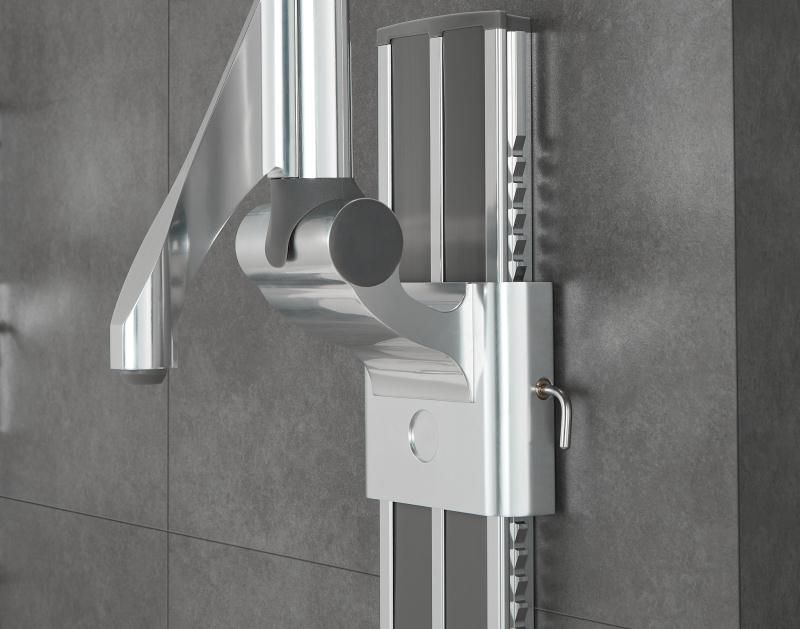 rieles de agarre de ducha ajustables HB-L680 ADA para el baño