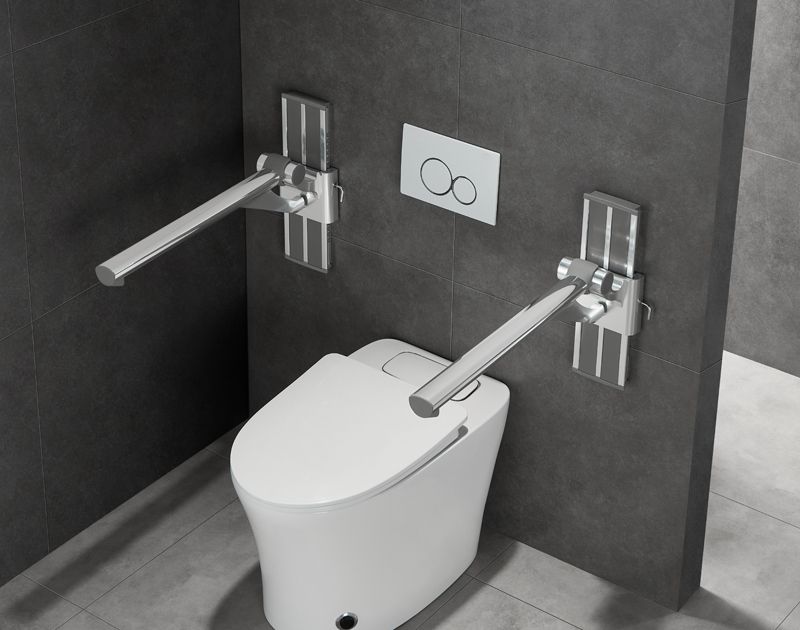 rieles de agarre de ducha ajustables HB-L680 ADA para el baño