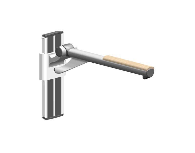 HB-L680M Rieles de agarre de baño de madera ajustable para ancianos y atención para discapacitados