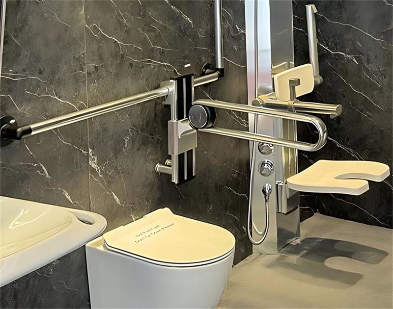 Rieles de agarre colgantes ajustables XHD-U658 para el baño para el baño