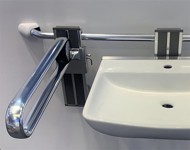 Rieles de agarre colgantes ajustables XHD-U658 para el baño para el baño