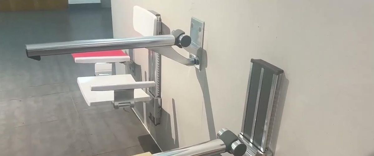 Brazos de soporte para el baño